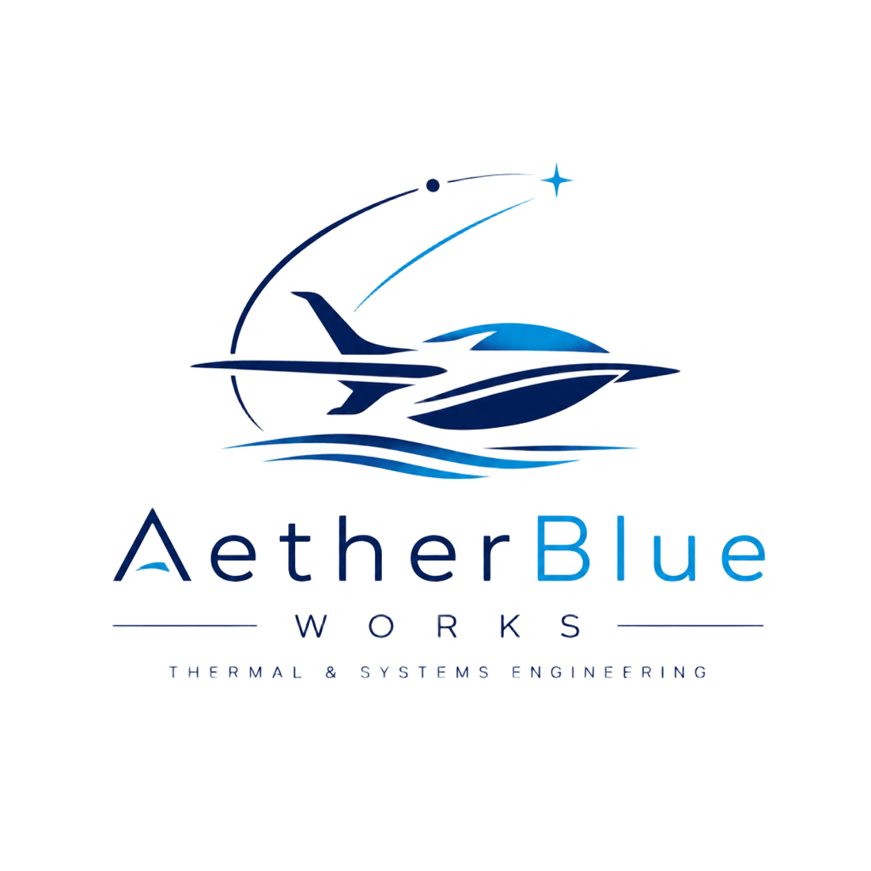 AetherBlue Works logo